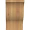 Ekena Millwork 6"W x 6"D x 10"H Funston Rough Sawn Knee Brace, Western Red Cedar BRC06X06X10FST00RWR - alternate 4